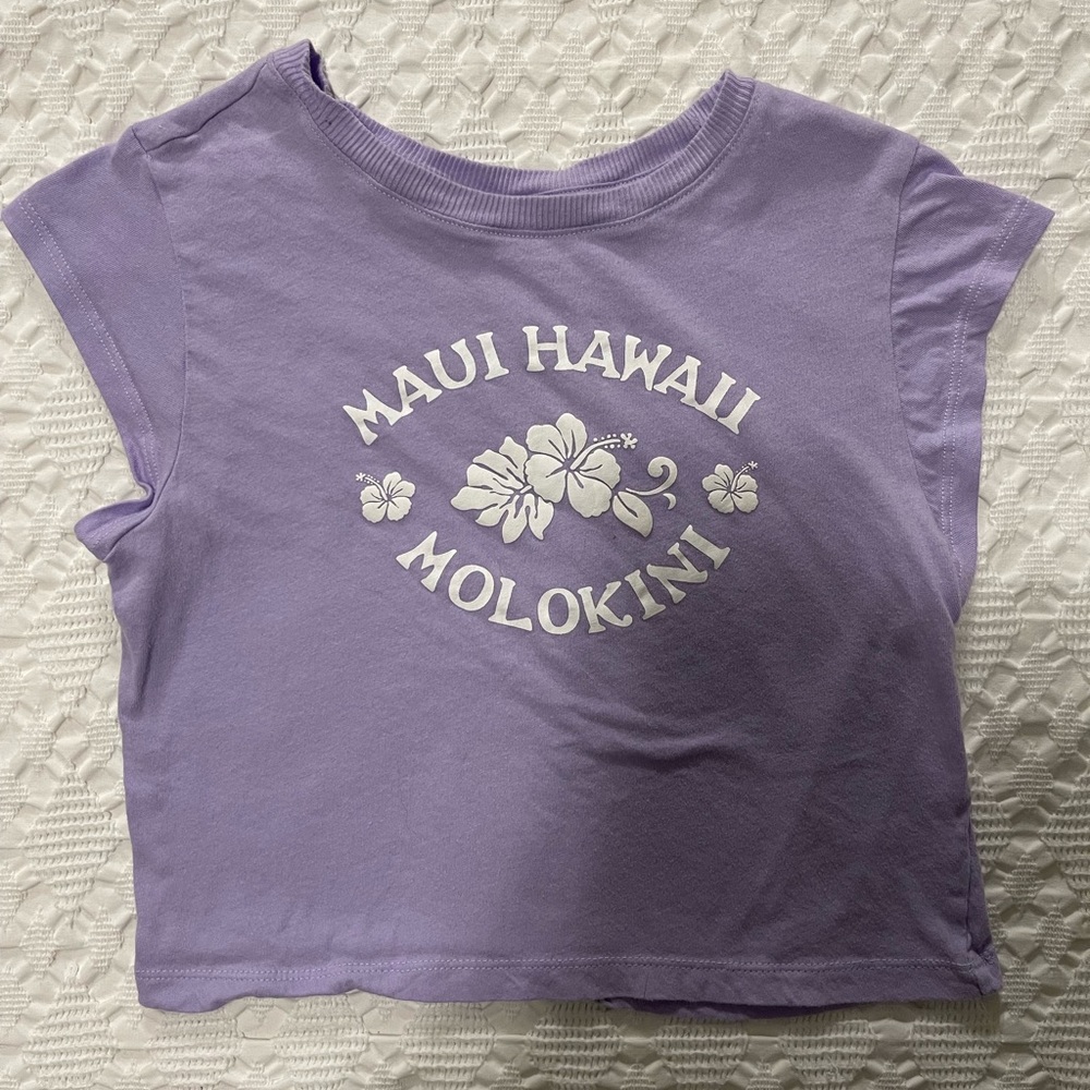 Hawaii cropped tank